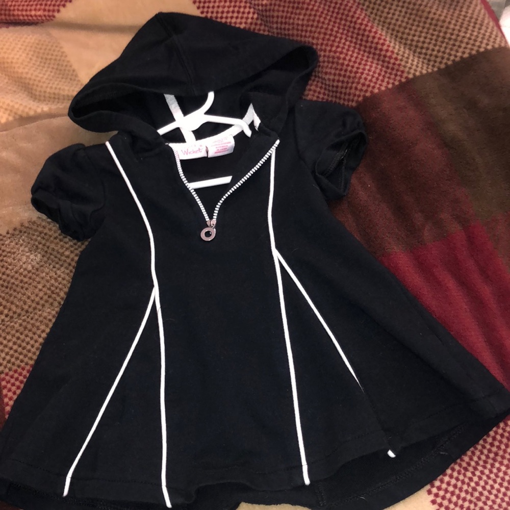 Black tennis dress